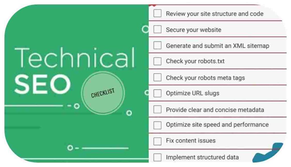 technical seo cheeklist